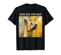 Retratos Coloridos de Perros franceses - Berger Picard Camiseta