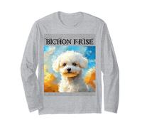 Retratos Coloridos de Perros franceses - Bichon Frise Manga Larga