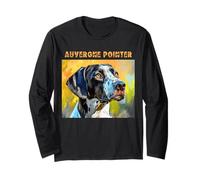 Retratos Coloridos de Perros franceses - Puntero Auvernia Manga Larga