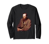 Retratos de Fyodor Dostoevsky por Vasily Perov Manga Larga