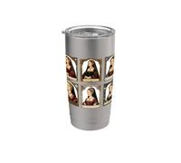 Retratos de las seis esposas de Enrique VIII Rey de Inglaterra Vaso térmico de acero inoxidable de doble pared