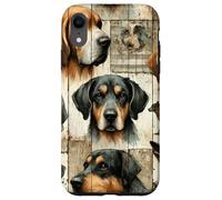 Retratos de perros atemporales para amantes de los perros Carcasa para iPhone XR