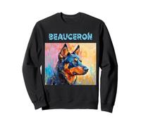 Retratos de Perros franceses Coloridos - Beauceron Sudadera