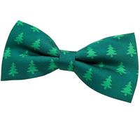 Retreez Pajarita hombre Patrón de Árbol de Navidad de Navidad para, 13 cm Verde