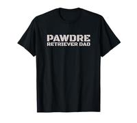 Retriever Dad Distressed Dog Lover Design Camiseta