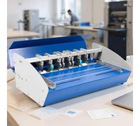 RETRIN 3 En 1 Perforadora Y Plegadora Eléctrica 460/520mm,Cortador De Papel con Línea Punteada,Creaser Profesional para Iglesias,Oficinas Y Uso Doméstico 520mm