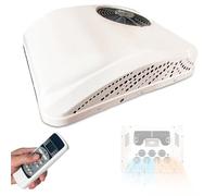 RETRIN Aire Acondicionado de Techo para Camión con Función Fría y Caliente 2 en 1 | Aire Acondicionado Eléctrico Universal para Autocaravanas,Caravanas y Vehículos Recreativos 220V
