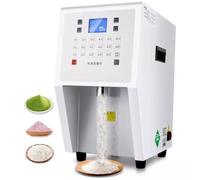 RETRIN Dispensador Automático De Polvo Portátil 3,5l,Instrumento Cuantitativo De Llenado Preciso para Crema En Polvo,Café,Cacao Y Leche,Fácil De Usar En Espacios Comerciales Pequeños