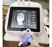 RETRIN Dispositivo 2 en 1 de Microagujas con Radiofrecuencia Fraccional: Lifting Facial, Reducción de Arrugas y Eliminación de Cicatrices de Acné y Estrías,con 4 Cabezales y 2 Mango