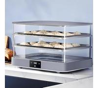 RETRIN Fermentadora eléctrica 40L con Bandeja extraíble, Caja de fermentación Regulable 20-45 °C, Garantiza fermentación Uniforme para Pan casero Profesional