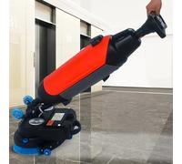 RETRIN Fregadora Aspiradora Industrial a Batería 36V - Limpiadora de Suelos Profesional con Cabezal Doble,Ancho 18",Capacidad 13000 pies²/h,para Uso Intensivo en Almacenes y Fábricas