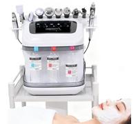 RETRIN Máquina de Belleza Facial 10 en 1: Dispositivo Profesional Hydrafacial,450W para Hidro Dermoabrasión,Limpieza Profunda de Puntos Negros,Rociador Facial Hidráulico,Rejuvenecimiento de Piel