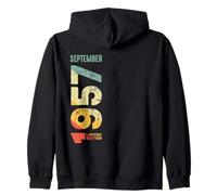 Retro 1957 Septiembre 1957 Año 1957 Vintage 1957 Desde 1957 Sudadera con Capucha