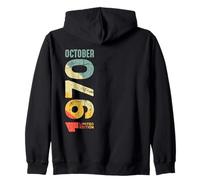 Retro 1970 Octubre 1970 Año 1970 Vintage 1970 Desde 1970 Sudadera con Capucha