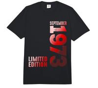 Retro 1973 Septiembre 1973 Año 1973 Desde 1973 Vintage 1973 Comfort Colors Adult Heavyweight T-Shirt