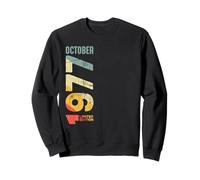 Retro 1977 Octubre 1977 Año 1977 Vintage 1977 Desde 1977 Sudadera