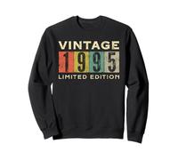Retro 30 años Vintage 1995 Edición Limitada Cumpleaños Sudadera