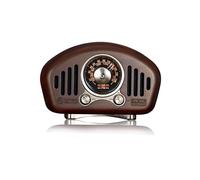 Retro 5.1 Speaker AM FM Classic Style Radio Strong Bass Enhancement Volume TF Card & MP3 Player B