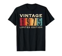 Retro 51 años Vintage 1975 Edición Limitada Cumpleaños Camiseta