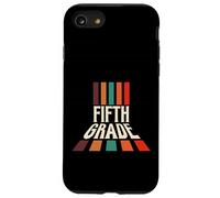 Retro 5th Fifth Grade Teacher & Student Back To School Carcasa para iPhone SE (2020) / 7/8