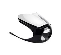 Retro 6-1/4 Pulgadas Faro Cubierta Parabrisas Cafe Racer Medio Carenado para Kawasaki KZ 200 250 305 400 440 550 650 700 750 900 1000 1100 W650 W800 Z900RS