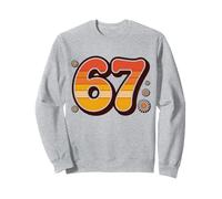 Retro 6 7 Verano Alpha Slang 67 Playa Sudadera