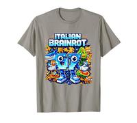 Retro 67 Gráfico, Brainrot Six Seven Meme Regalos 6 7 Broma Camiseta