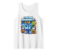 Retro 67 Gráfico, Brainrot Six Seven Meme Regalos 6 7 Broma Camiseta sin Mangas