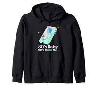 Retro 80's Baby 90's Made Me Nostalgia Sudadera con Capucha