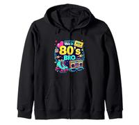 Retro 80s Bro Roller Boombox Cassette 80s Fiesta de Disfraces Sudadera con Capucha