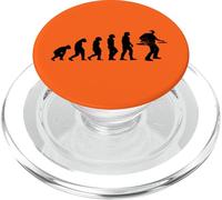 Retro 80s Music Disk-Jockey DJ Vinyl-record tocando música PopSockets PopGrip para MagSafe
