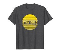 Retro 80's película Stay Gold Camiseta