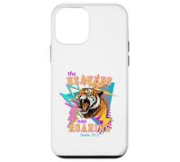 Retro 80s Tiger The Heavens Are Roaring Salmo 19:1 Carcasa para iPhone 12 Mini