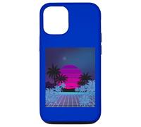 Retro 80s Vaporwave Palm Trees Sunset - Synthwave Art tee Carcasa para iPhone 12/12 Pro