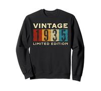 Retro 90 años Vintage 1935 Edición Limitada Cumpleaños Sudadera
