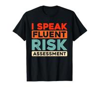 Retro Actuario Riesgo - Seguros Estadística Vintage Actuario Camiseta