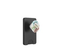 Retro Acuarela Cassettes Analog Tape Old School Mixtape PopSockets PopWallet para MagSafe
