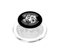 Retro Adult Design: Shit Happens Roll with It PopSockets PopGrip para MagSafe