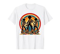 Retro Afro Soul Música Groove Bailando Funky Disco Camiseta