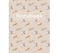 Retro Air Planes Notebook: 1/4 Inch (4x4) Graph Paper, 120 Pages, (Large, 8.5 x 11), Perfect for Math, Science, and Detailed Design Work