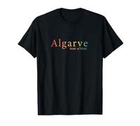 Retro Algarve State of Mind - Cotización de Viaje Minimalista Camiseta