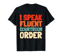 Retro Alguacil Ley Seguridad Justicia - Vintage Alguacil Camiseta