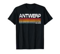 Retro Amberes Bélgica City Pride Amberes Vintage Camiseta