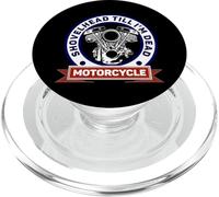 Retro Americano Motocicleta HD Shovelhead hasta Estoy Muerto PopSockets PopGrip para MagSafe
