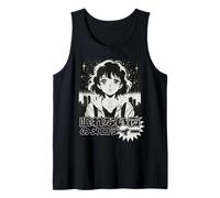 Retro Anime Chica 80s 90s Japonés Manga Ciudad Pop Estética Camiseta sin Mangas