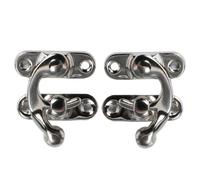 Retro Antique Box - Trigger Latch | 2pcs Left And Right Hook Lock with Robust Casting & Vivid Finish Matte Texture for Suitcase, Home and Professional Jewelry Box Vintage Style Activity