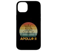 Retro Apolo 1969 Módulo Lunar Apolo 11 Aterrizaje Lunar Carcasa para iPhone 14 Plus