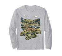 Retro Appalachian Trail Vintage Style 80s National Park Manga Larga