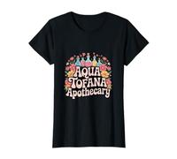 Retro Aqua Tofana Apothecary Feminist Mujeres Veneno Camiseta