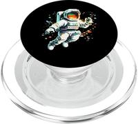 Retro Arcade 8-bit Gaming con Pixel Art Astronauta PopSockets PopGrip para MagSafe